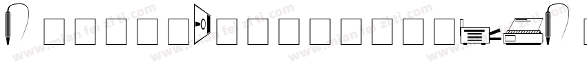 Foxit Dingbats OTF字体转换